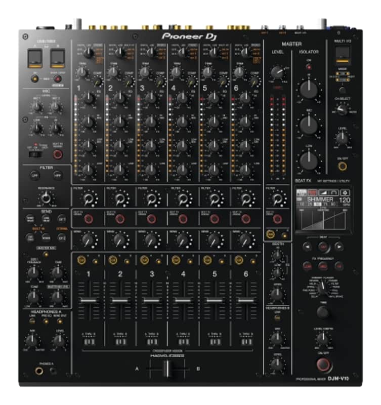 Pioneer DJ DJM-V10 6-Channel Professional DJ Mixer image 1