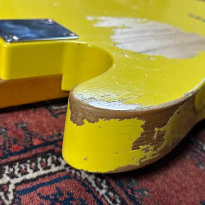 Fender Custom Shop '52 Heavy Relic Telecaster 2013 Graffiti Yellow image 17