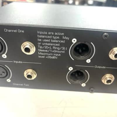 Ashly GQ-215 Stereo 15 Band Equalizer Black Vintage Rare Tested image 5