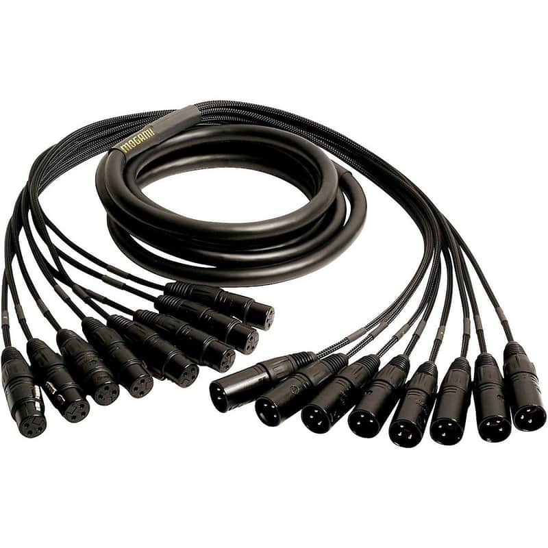 Mogami GOLD 8 XLR-XLR-10 Gold 8 Channel XLR Snake Cable 10 Feet image 1