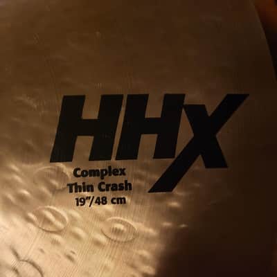 Sabian 19" HHX Complex Thin Crash Cymbal 2019 - Present - Natural image 3