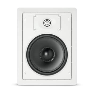 (2) JBL CONTROL 128 WT 8" 50w Commercial 70v In-Wall Speakers For Restaurant/Bar image 2