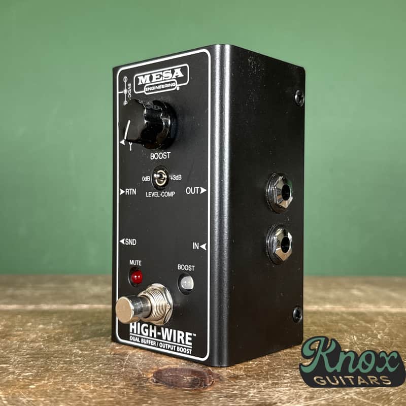 Mesa Boogie High-Wire Dual Buffer & Boost 2010s - Blac image 1