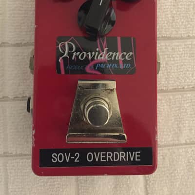 Free The Tone SOV-2 Overdrive Ultra Rare 1st Issue Hand-Built Providence Custom Shop Number 5 Of 80 image 1