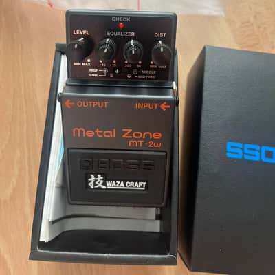 Boss MT-2W Metal Zone Waza Craft 2018 - Present - Black image 8