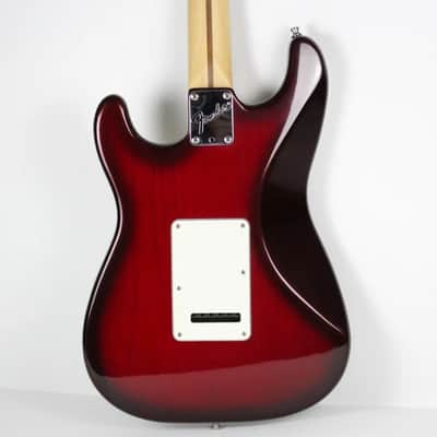 1993 Vintage Fender Stratocaster Plus Deluxe Crimson Burst Strat USA 1990s TBX Tone +OHSC image 10