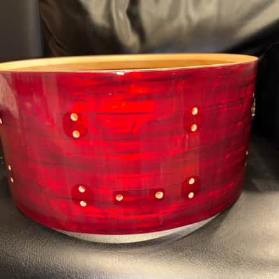 Pearl Masters Premium 14”x6.5” Snare Shell 2007-2008 - Red Onyx image 4