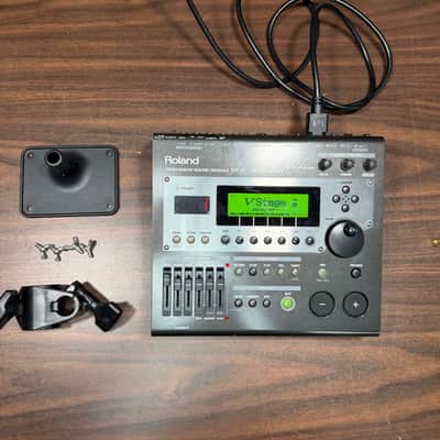Roland TD-12 V-Drum Sound Module w/Mount, Clamp, & Power Cable - CY93338 image 1