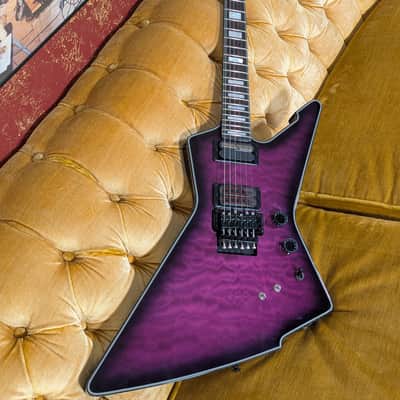 Schecter E-1 FR S Sustainiac 2024 - Trans Purple Burst image 3