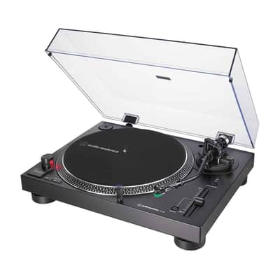 Audio-Technica AT-LP120XUSB-BK Direct-Drive Turntable (Analog & USB), Fully Manual, Hi-Fi, 3 Speed, Convert Vinyl to Digital, Anti-Skate and Variable Pitch Control Black image 3
