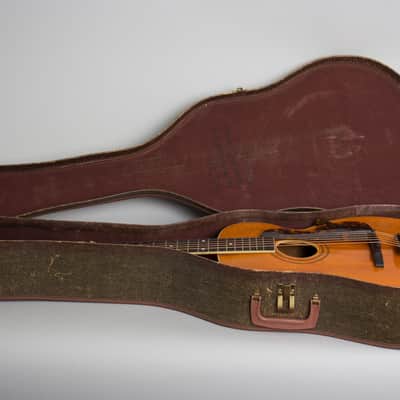 Gibson L-1 Arch Top Acoustic Guitar (1918), ser. #44371, brown chipboard case. image 10