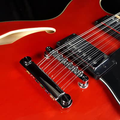 Ibanez AS7312TCD 12 String Semi Hollow Electric Guitar 2025 - Transparent Cherry Red NEW image 3