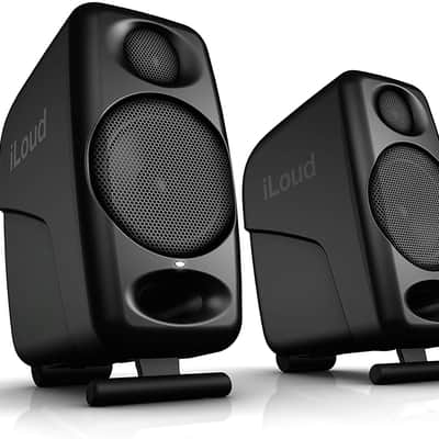 IK Multimedia iLoud Micro Wireless Bluetooth Studio Monitors (Pair) 2010s Black image 2