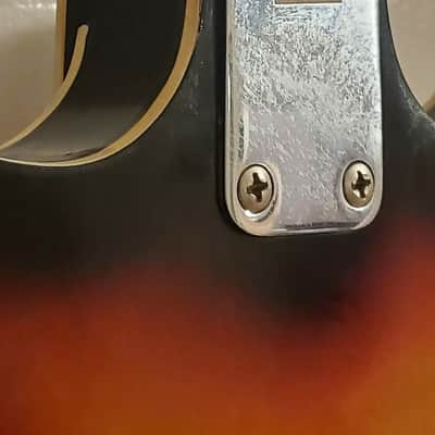 Rare Sekova H-2 Sunburst MIK Korea Hollowbody image 14