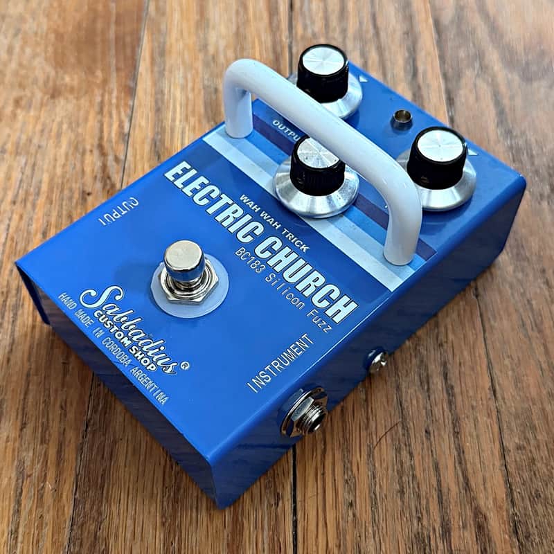 Sabbadius Electric Church BC183 Silicon Fuzz Pedal image 1