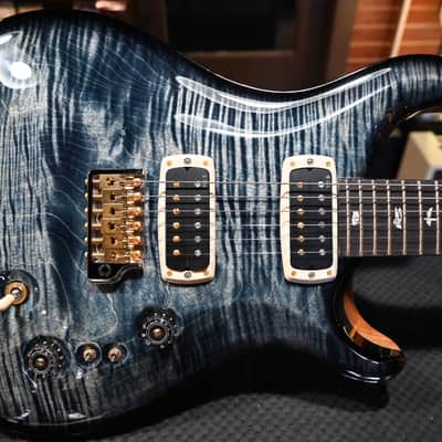 PRS Custom 24-08 10-Top One Piece Top - Whale Blue Smoke Burst #9994 image 1