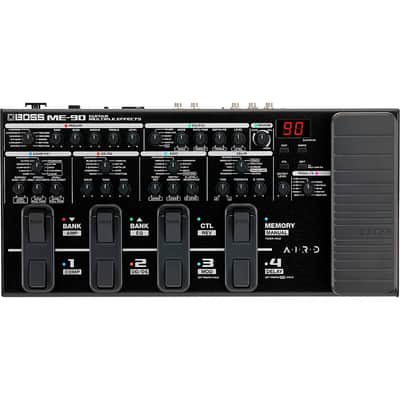 BOSS ME-90 Guitar Multi-Effects Pedal Regular Black image 1