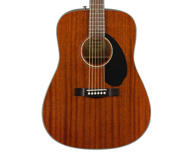 Used Fender CD-60S Dreadnought All-Mahogany Acoustic Guitar - Natural image 1