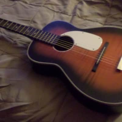 Capitol Parlor Guitar 1950/60s Vintage (Made in Japan) image 11