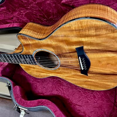 Taylor Spring Limited Edition Grand Concert Acoustic-Electric Guitar 2010 - Natural image 11