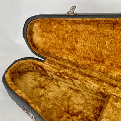 Vintage Vox Phantom VI 1960's Teardrop Hard Case with Keys Super Clean & Rare image 9