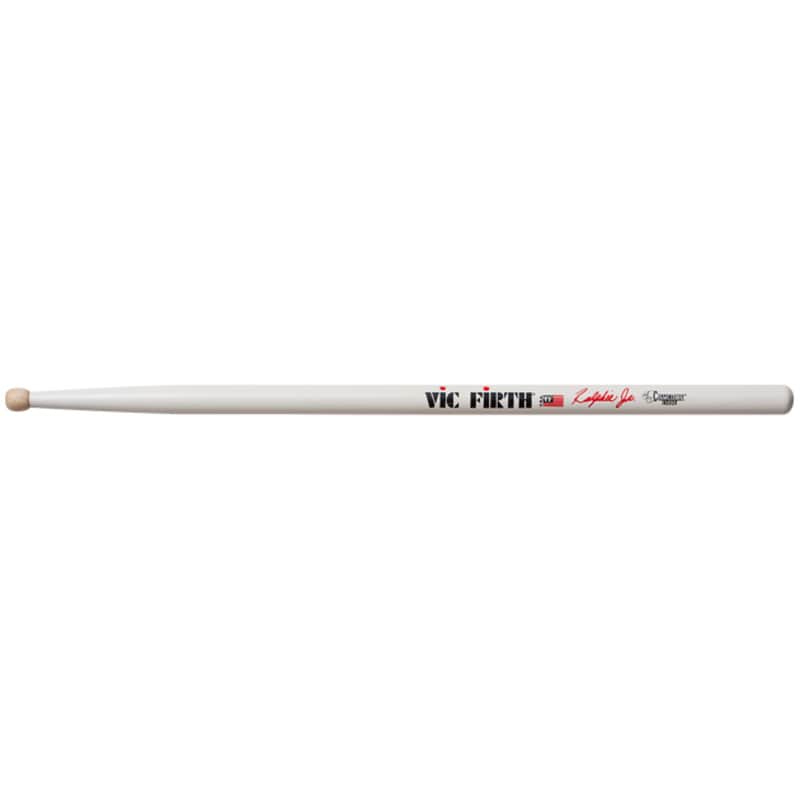 Vic Firth SRC Corpsmaster Roger Carter Signature Marching Drum Sticks 2010s - Natural image 1