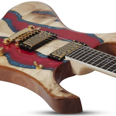 Wylde Audio Goregehn Special Edition Blood River Burl image 4