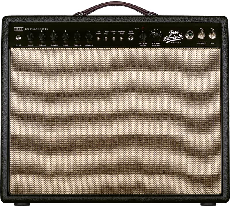 Revv Amplification Joey Landreth D25 JL Tube Combo Amplifier 1x12 Black Tolex image 1
