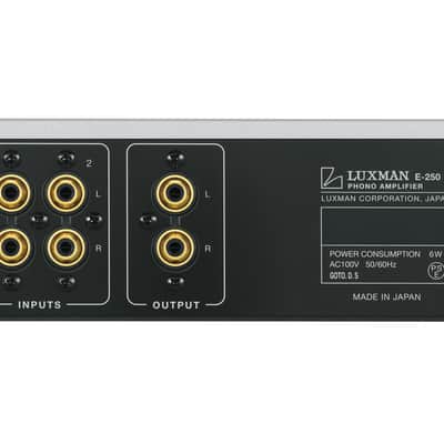 LUXMAN E-250 - MM/MC PHONO PREAMPLIFIER - NEW! image 2