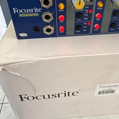 Focusrite ISA 828 MkII 8-Channel Mic Preamp 2020 - Present - Blue image 2