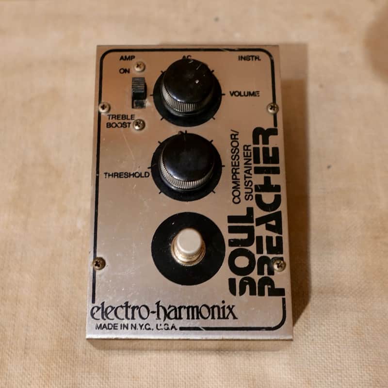 Electro-Harmonix Soul Preacher Compression Sustainer 1980 - Silver image 1