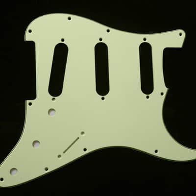 Custom Guitar Pickguard For Strat Standard ,3ply Vintage Mint Green