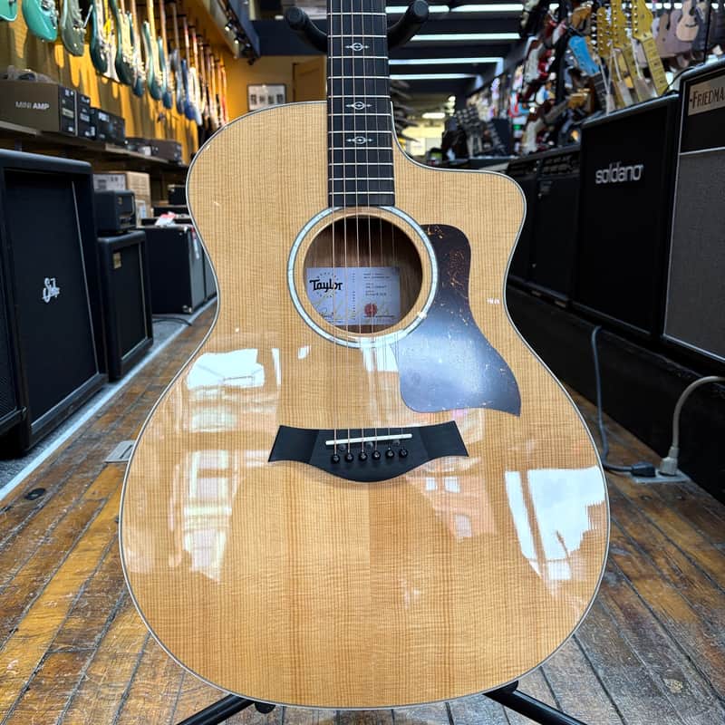Taylor 214ce-K DLX Sitka Spruce/Koa Grand Auditorium Acoustic-Electric w/Hard Case image 1