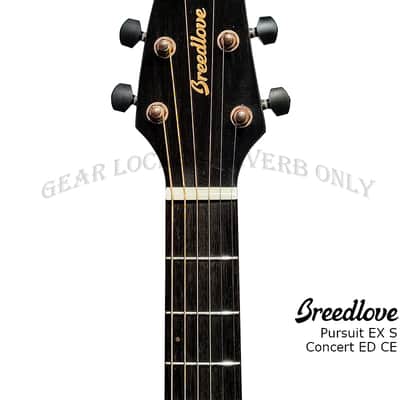 Breedlove Pursuit Exotic S Concert Edgeburst CE Solid Koa guitar image 10