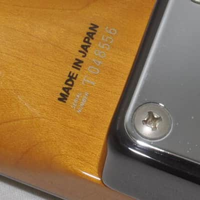 Fender JAPAN TELECASTER #T048556 Electric Guitar Ref No 6463 image 2