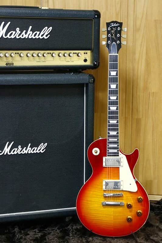 ギター Tokai Les Paul LS-100F / Cherry SB 2012 made TOKAI LS-100F Love Rock LP Standard Flame top Cherry SB