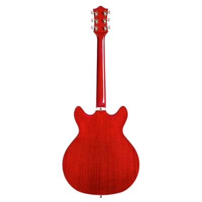 Guild Starfire I Double-Cut Semi-Hollow Guitar - Cherry Red image 8