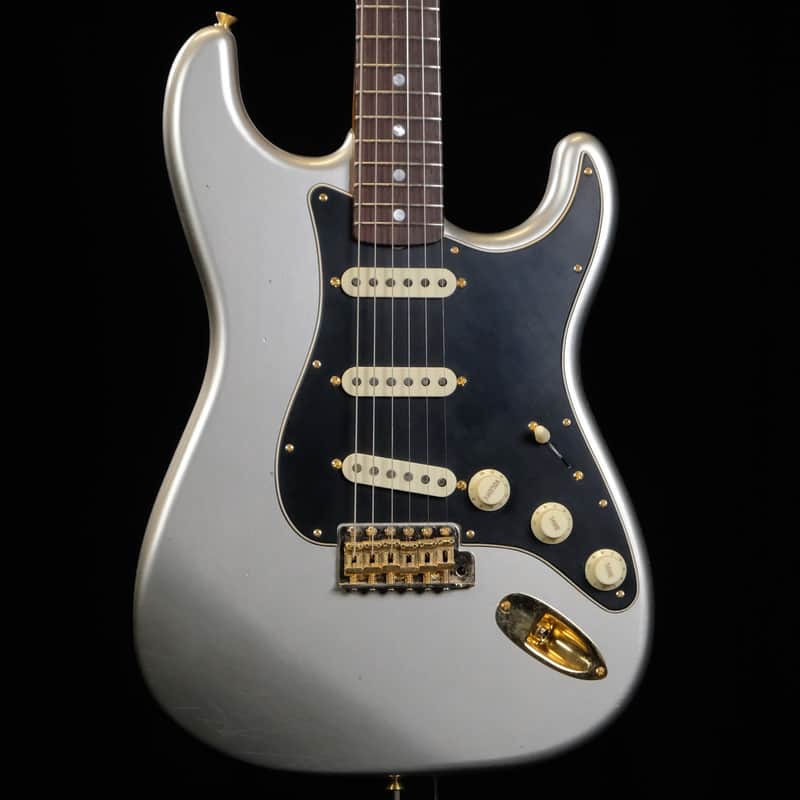 2024 Fender Limited Edition 1965 Dual-Mag Stratocaster Journeyman Relic - Aged Inca Silver image 1