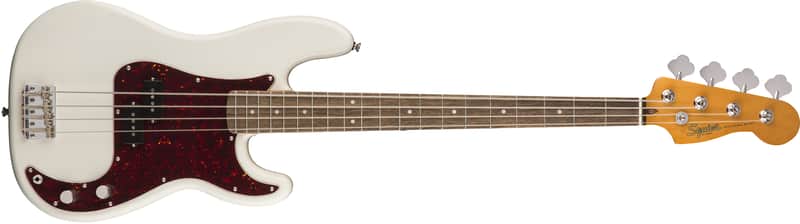 Fender Squier Classic Vibe '60s 4-String Electric Precision Bass, Olympic White image 1