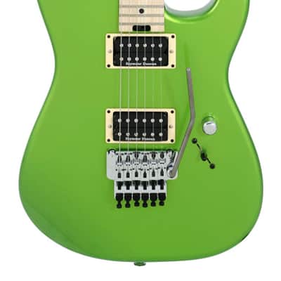 Charvel Custom Shop San Dimas GOTM Lime Green Metallic image 2