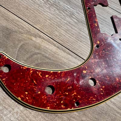 58 10 hole fender precision tortoise pickguard USA 57 50's RI image 11