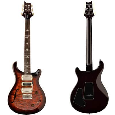 PRS SE Special Semi-Hollow Electric Guitar - Orange Tiger Smokeburst image 1