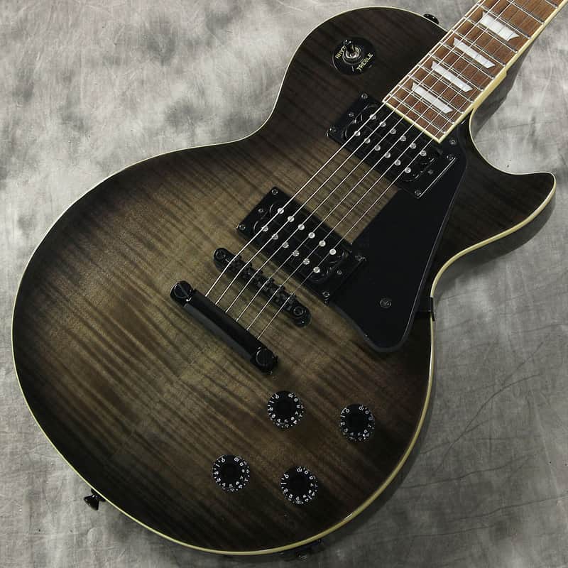 Epiphone Limited Edition Les Paul Standard Trans Black-Free