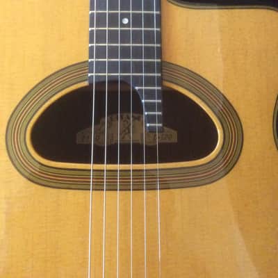 Gitane D-500 Selmer-Maccaferri style Gypsy Jazz  guitar with OHSC image 3