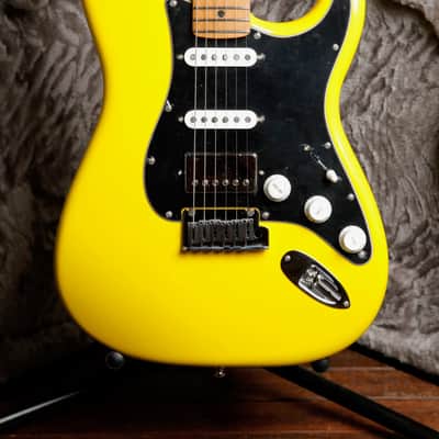 Fender Limited Edition American Ultra II HSS Stratocaster Grafitti Yellow image 1