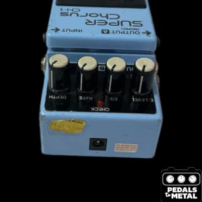 Boss CH-1 Super Chorus (Dark Gray Label) 2001 - Present - Blue - X18436 image 3