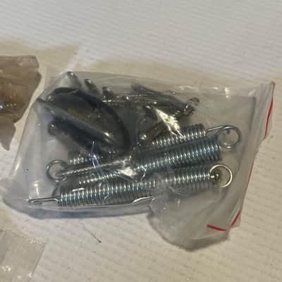Lot of Fender & Squire Stratocaster Bridge Parts Saddles, Base Plates, ++ image 5