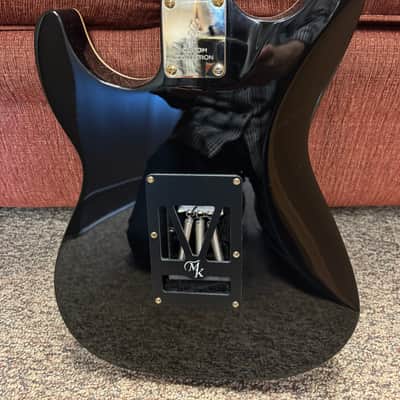Michael Kelly CC60BB Custom Collection Double Cut HSS Burl Burst image 8