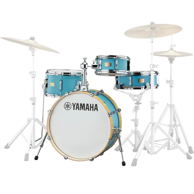 Yamaha Stage Custom Hip Gig 4pc - Matte Surf Green image 1