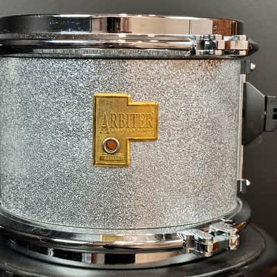 Arbiter 20/10/12/14/5.5x14" Advanced Tuning Drum Set - Silver Sparkle image 16